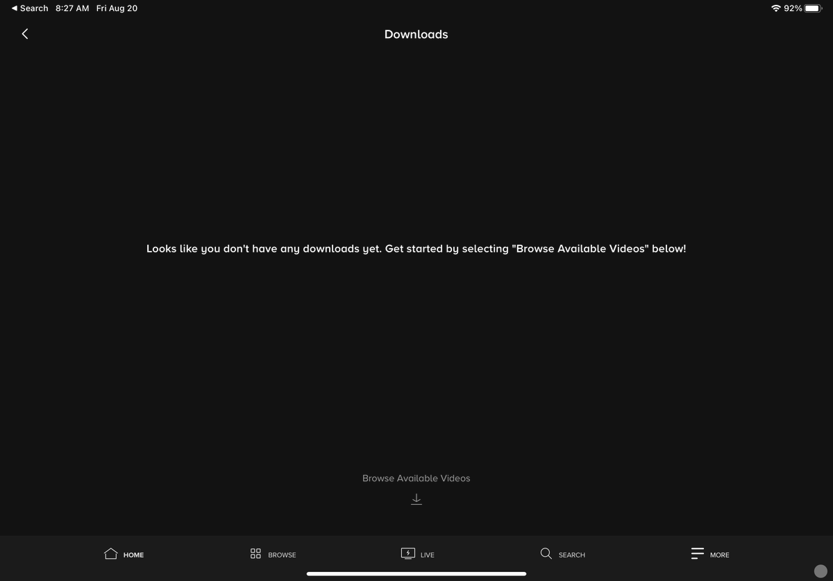 eullman's tweet photo. @paramountplus Please, please, please give some attention to your iOS app. This was my experience on an overseas flight for which I downloaded Season 1 of Star Trek Picard. You left me hangin’. https://t.co/vol0lZXGEc