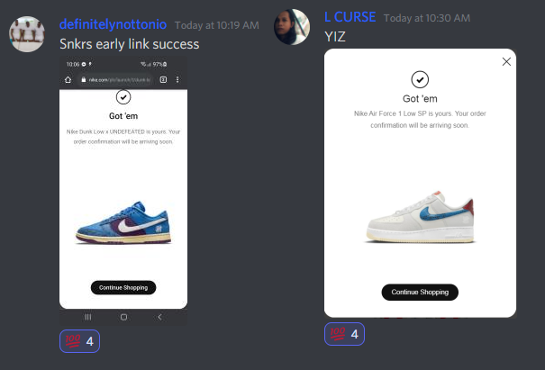 success from our members definitelynottonio &amp; L CURSE

Follow and like us on:
facebook.com/SEANotify
instagram.com/sea_notify