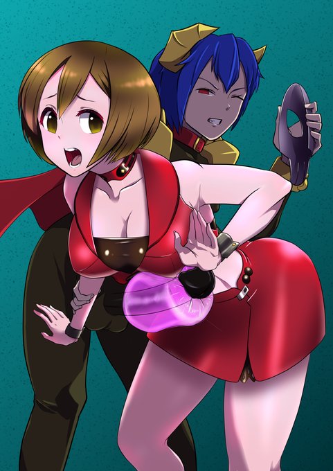 [R-18] 〖skeb〗悪堕ちコスMEIKO〖SS有〗 #悪堕ち #VOCALOID #寄生 #洗脳 #MEIKO #KAITO https://t.co/EhKLvQFF3U 
