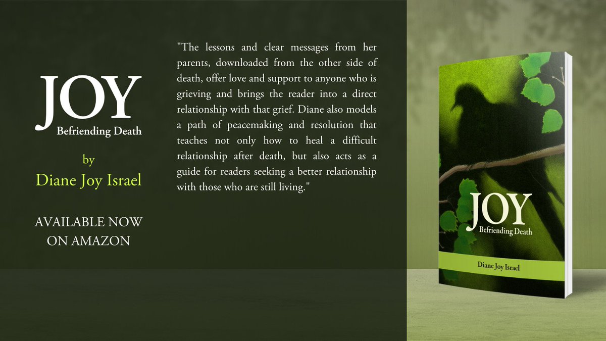 Joy is out now on Amazon! Thank you all so much and I invite you to submit a review to Amazon after you have read the book. amazon.com/Diane-Israel/e…
