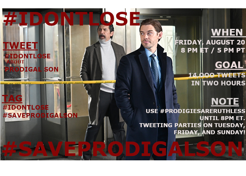 Save Prodigal Son tweet media