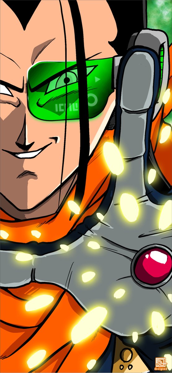 ドラゴンボール「スーパー17号

#スーパー17号
#Super17
#スカウター壁紙
#ドラゴ」|NICOのイラスト