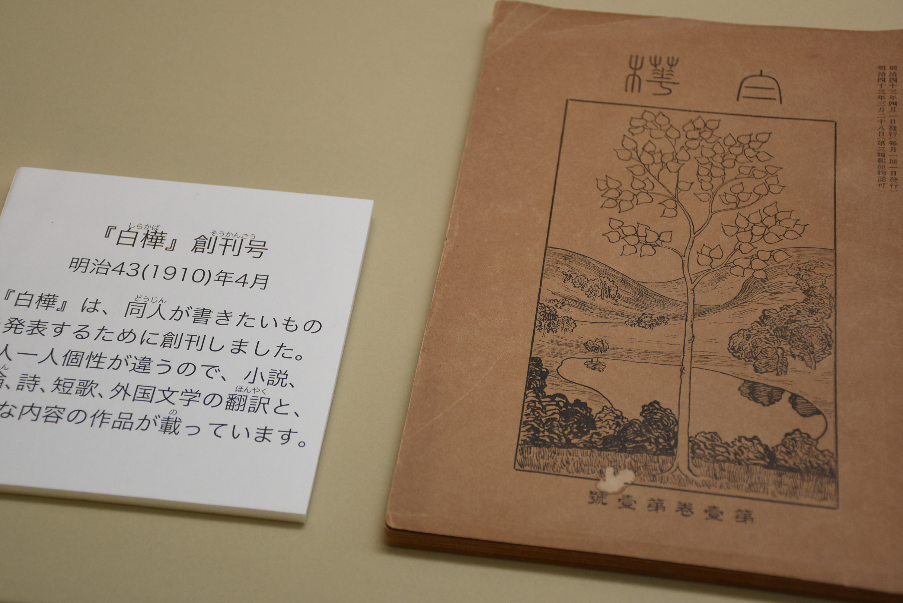 武者小路実篤記念館公式 夏休み企画 知ってる 武者小路実篤 今週末8月29日 日 まで 実篤 が学習院の仲間とともに創刊した雑誌 白樺 からは 流行にこだわらない個性豊かな文学作品が数多く生まれました 作家 武者小路実篤の活動の原点がここに
