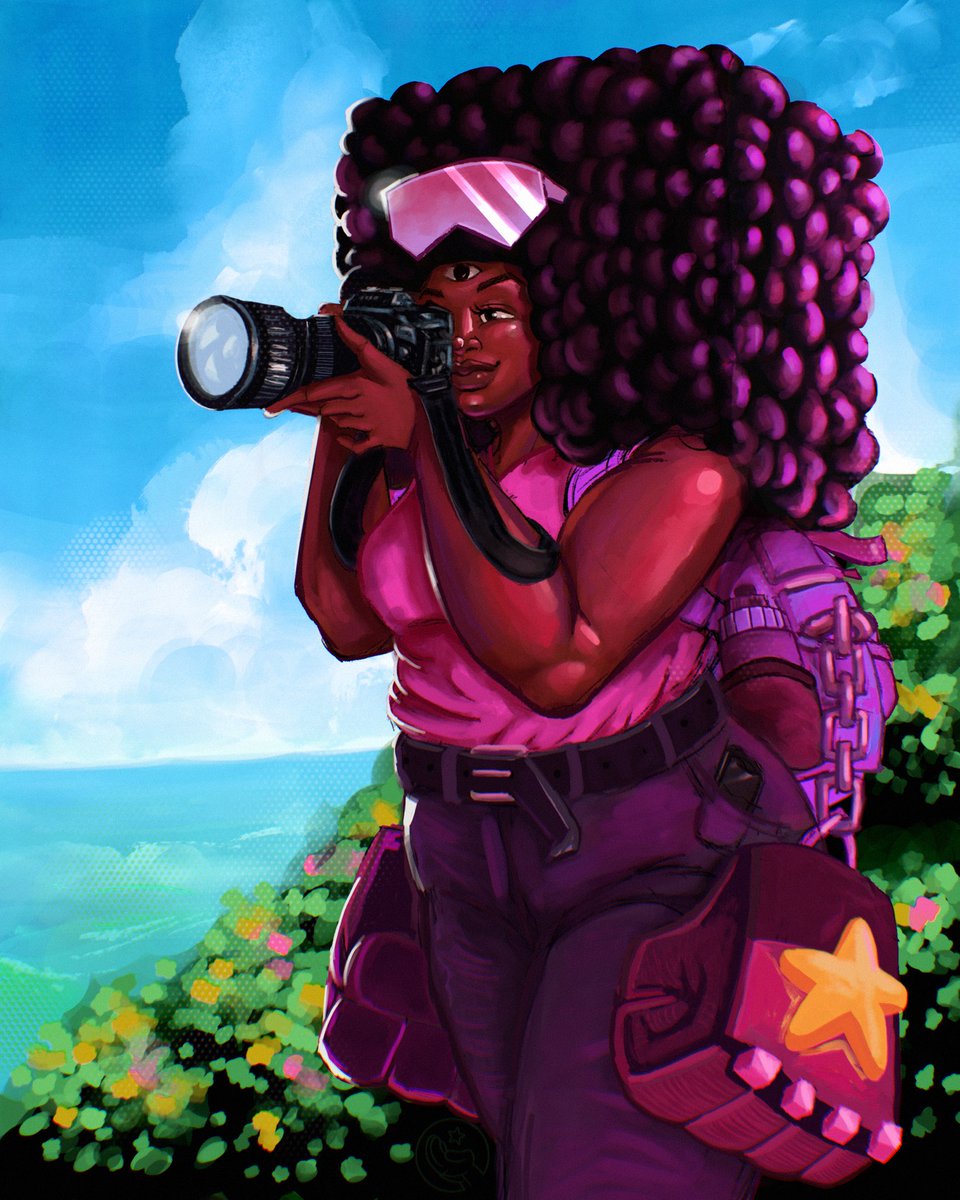 DelindaArts's tweet photo. Garnet’s weekend retreat 🏖 https://t.co/fY5HGnC84l