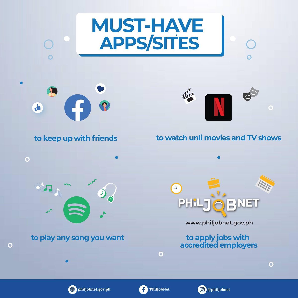 PhilJobNet's tweet image. Life-savers! 💖

Adding my go-to job portal - PhilJobNet.gov.ph in my favorite sites list. Who&apos;s with me? #Hiring #PhilJobNet