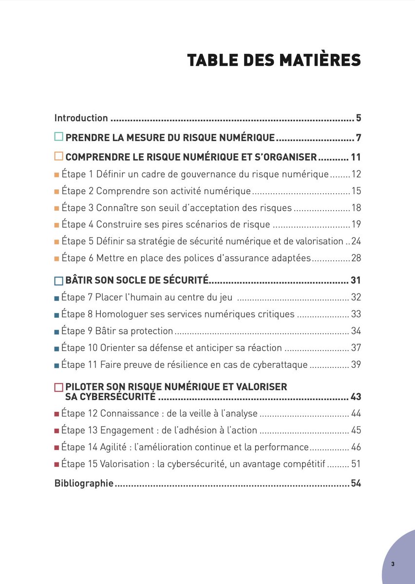 ANSSI_FR's tweet photo. [#VendrediLecture] 💻 Adoptez une démarche de maîtrise du risque #numérique en 15 étapes !
Retrouvez les conseils et les ressources indispensables à cette mise en œuvre. @AMRAE_officiel #cybersécurité #SSI #numérique ⬇️

https://t.co/Ud114J4rOi https://t.co/dHykgiDkdx