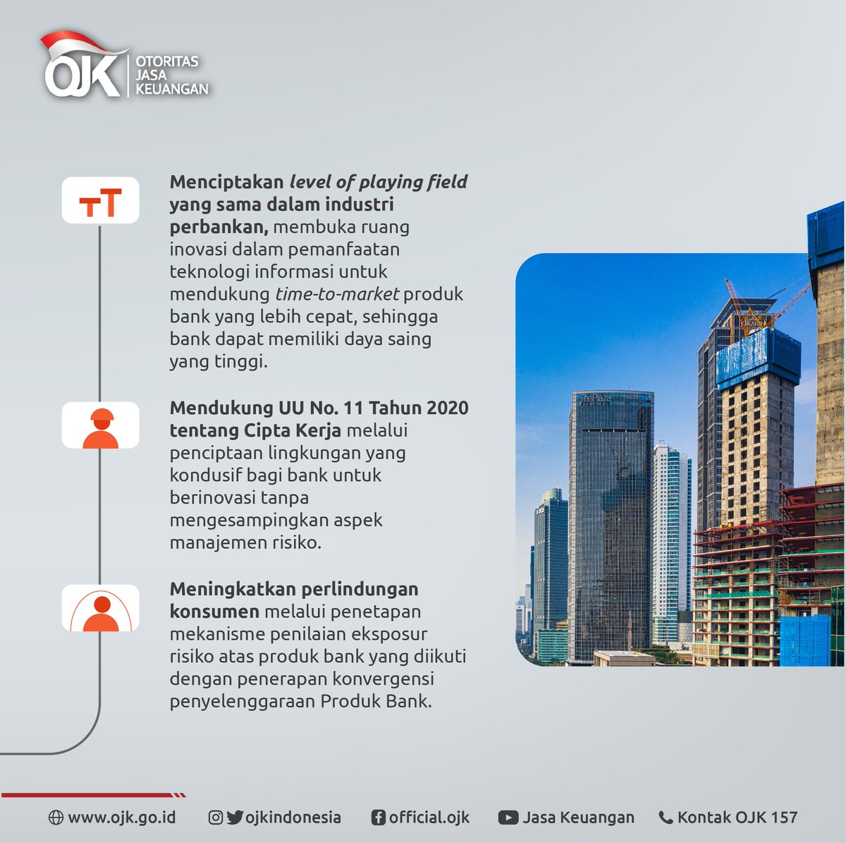 ojkindonesia's tweet photo. Seperti apa tiga peraturan tersebut? Yuk simak OJK Update hari ini.

Kamu bisa unduh tiga peraturan tersebut selengkapnya di https://t.co/MvwJYYhexi pada kanal regulasi ya.

#OJKIndonesia #POJK #BankDigital
#EkonomiDigital
#Digital #EkonomiTumbuhIndonesiaTangguh #PulihBersama https://t.co/KrcPV8RZSh