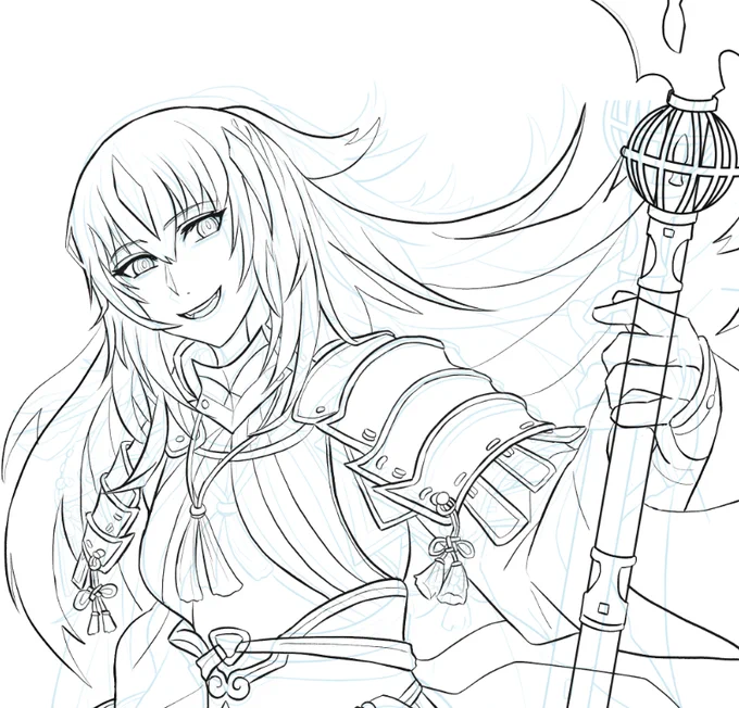 WIP of our avatar of Bishamonten! 