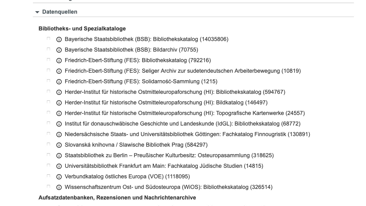 #Recherchetipp 🔎📘 zur osteuropäischen Kultur und Geschichte: 𝗼𝘀𝗺𝗶𝗸𝗼𝗻𝗦𝗘𝗔𝗥𝗖𝗛 des @FID_Ost 
🆕 mit Daten aus unserem Fachkatalog Jüdische Studien