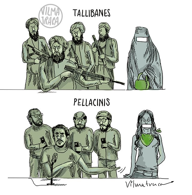 #AndrésPellachini #RadioDiblu #Mujeres #Caricatura #Vilmatraca