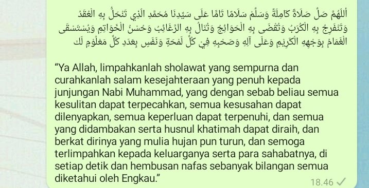 tiarfia_'s tweet photo. 📌SHOLAWAT NARIYAH

#RMSAIDMUDAUNTUKBANGSA https://t.co/RRGqzi06bj