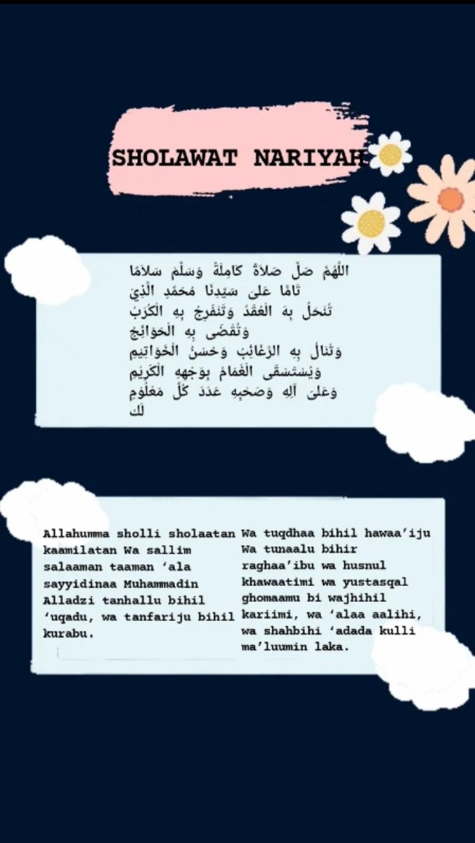 itsWay13's tweet photo. Allohumma solli 'alaa muhammad, wa 'alaa aali muhammad.

SHOLAWAT TIME✨📿
#RMSAIDMUDAUNTUKBANGSA https://t.co/quGK1tO7kU