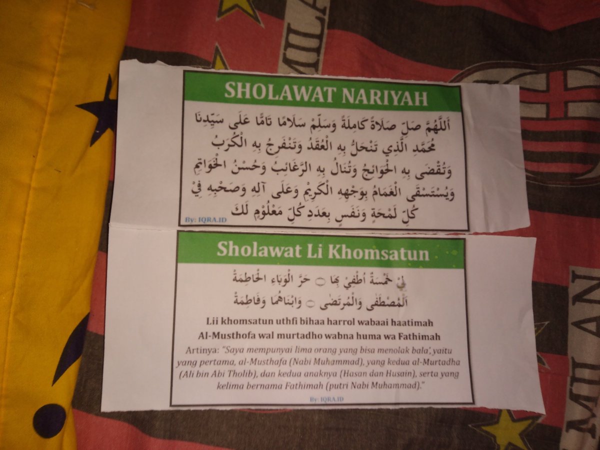 RasyfaSifa's tweet photo. ~sholawat nariyah~
~sholawat li khomsatun~

@demaiainska 
#rmsaidmudauntukbangsa https://t.co/KQS4v6bBW9