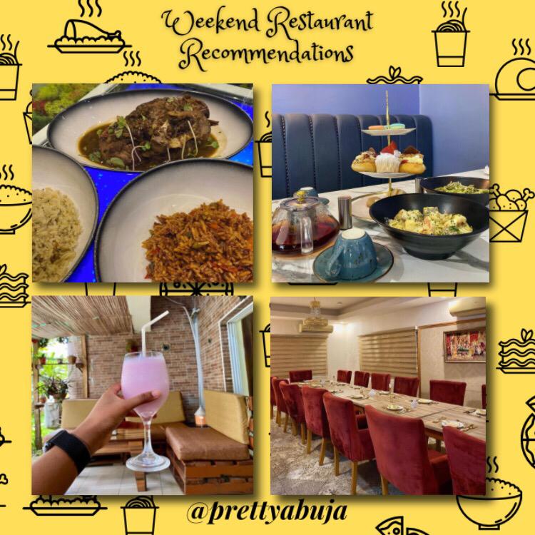 abjxlagosevents's tweet photo. WEEKEND RESTAURANT RECOMMENDATIONS FROM @prettyabuja_ 

1. Amazonia abuja
2. Cafe dimanche
3. Alibaba Restaurant Abuja
4. Nuit de Paris

FOR MORE UPDATES CHECK @prettyabuja_ 

CLICK THIS LINK FOR MORE INFO ON INSTAGRAM ⤵️

https://t.co/KPHeXZWrnk

(2/8) https://t.co/aG7M1HSkoh