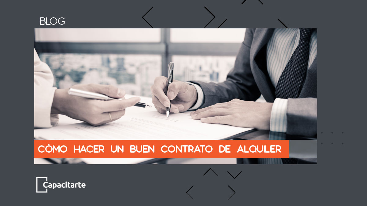 ¿Qué detalles no deben faltar en un contrato de alquiler correctamente realizado bajo la nueva Ley de Alquileres? Te lo contamos punto por punto en esta nota de nuestro blog: bit.ly/3k7pCKi
#BlogCapacitarte #Alquileres