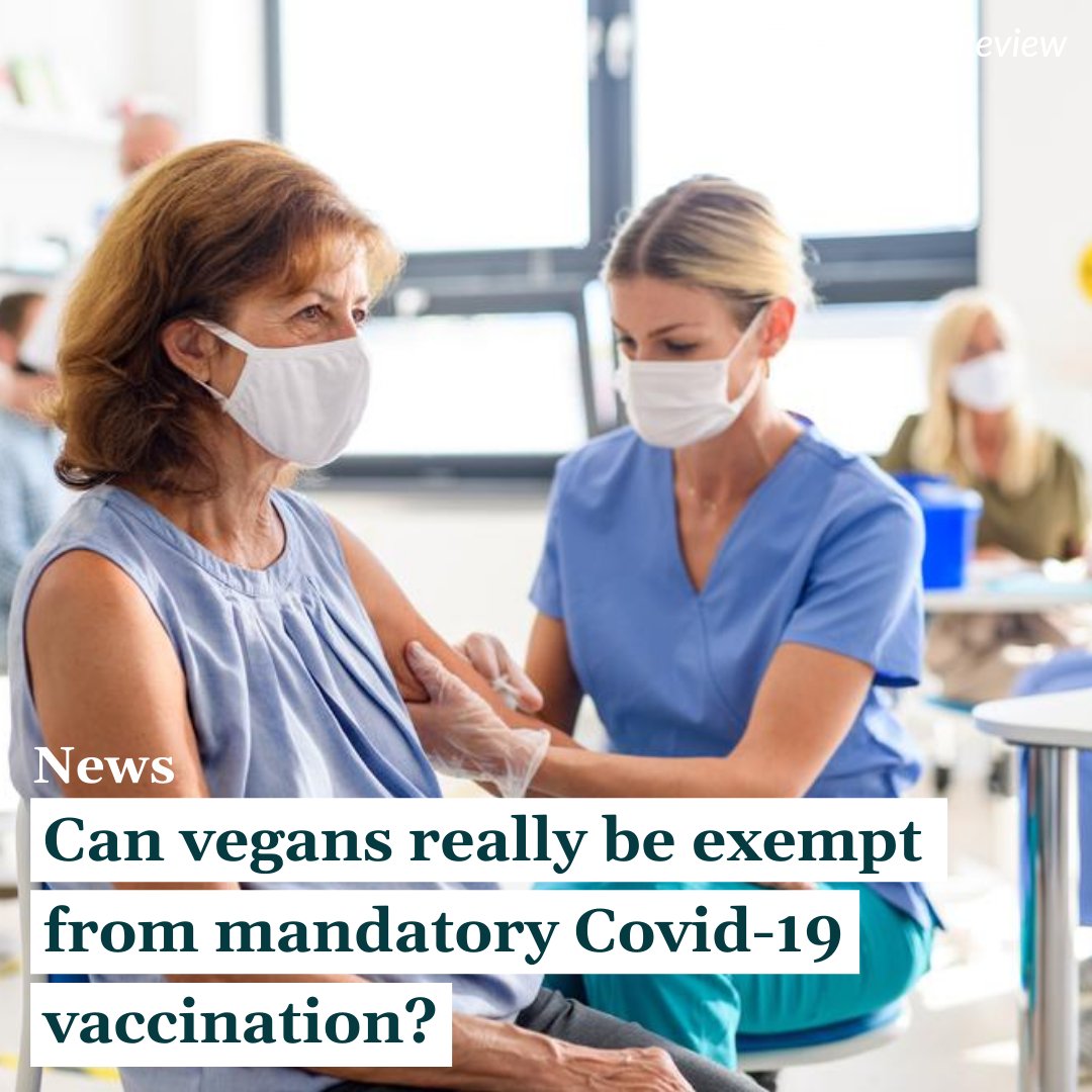 Some believe vegans could be exempt from the Covid-19 vaccine under the legal protection of ethical vegans. Jordi Casamitjana, who secured that status, says it isn’t that simple💉

Read more👇
l8r.it/udBG

#vegannews #veganismcovid19 #covid19vegans <a href="/Jayseecosta/">Jordi Casamitjana</a>