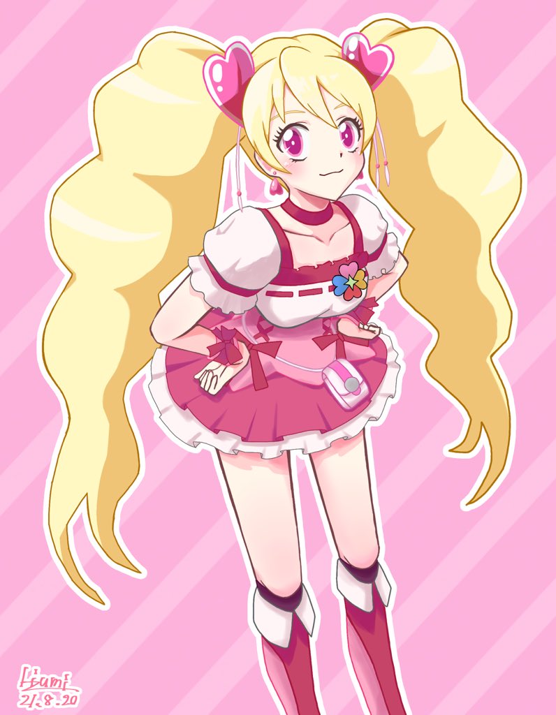 ひずみ クリスタ練習中 フレッシュプリキュア のキュアピーチを描きました プリキュア Precure 絵描きさんと繋がりたい イラスト好きな人と繋がりたい イラスト好きさんと繋がりたい イラスト 二次創作 T Co Nxdjqbhimm Twitter