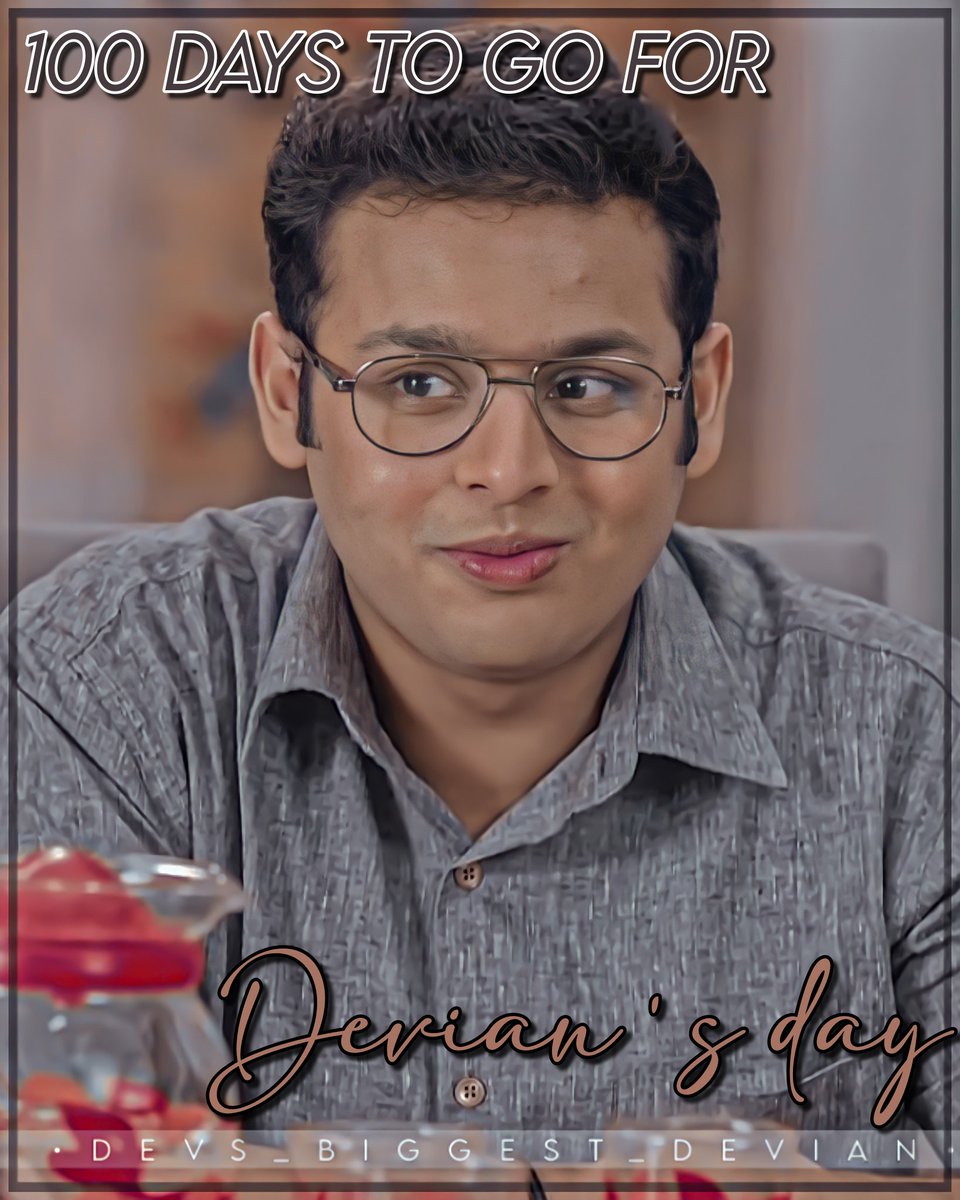 Mamon_616's tweet photo. Only 100 days to 😗😗
....🤧🤓
 #deviansday 

@devjoshi10 https://t.co/e3Xk5MIGP7