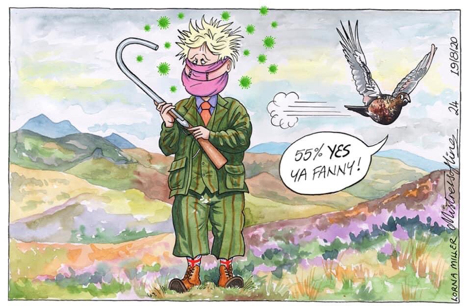 mistressofline's tweet photo. From the archives. This time last year Bawjaws was in Scotland on holiday. Only thing I did wrong was I slimmed him down. When I posted it someone shared this photo of graffiti in Partick. Wisnae me! #BorisSweptOutToSea #BorisInScotland #boris
#indyrefnow #Scotland https://t.co/pvpjm5FmAq