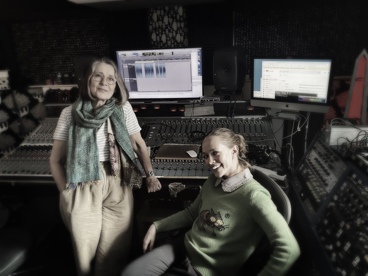 Concledoc's tweet photo. Amazing time in the studio with thespian extraordinaire Sheila Ruskin – ever so slightly star-struck now 🤩🎬 #filmmaking #BehindtheScenes https://t.co/3ffpdrunyb