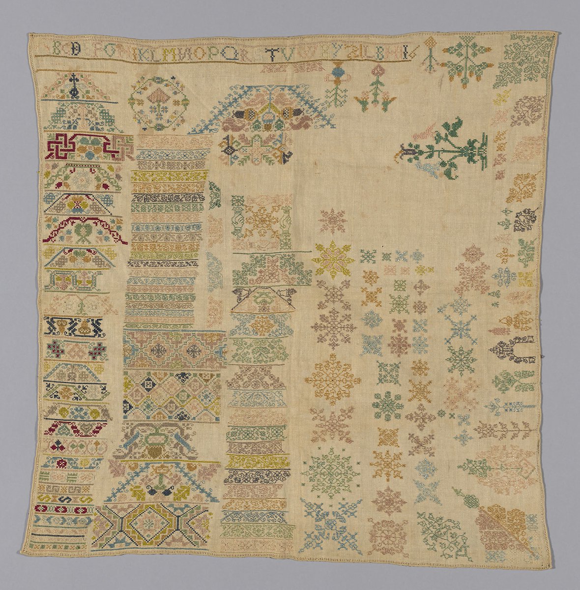 A 17th century sampler from Germany
(Art Institute Chicago)
