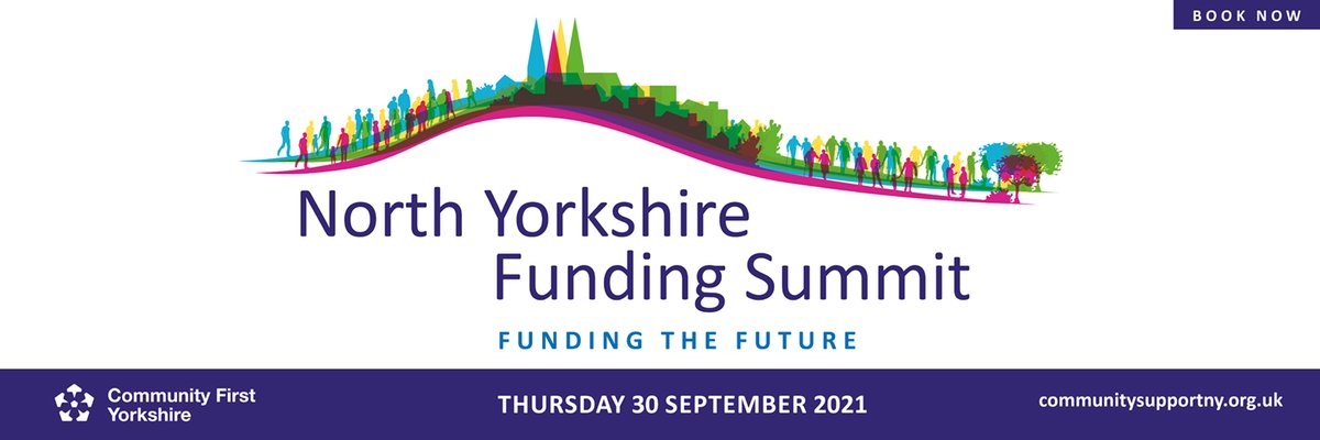 Finding the funding you need is a challenge; it's a competitive market so you need an edge, to know what funders look for, and all the pit falls to avoid. 

Book our online #NYorks Funding Summit on 30 September to hear from local and national funders. 
bit.ly/3wWPWeH