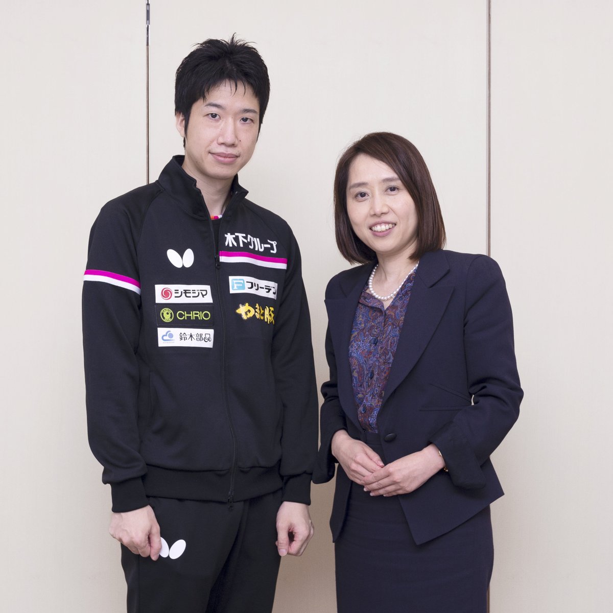 低価格 【激レア】水谷隼選手 等身大 パネル butterfly 木下グループ