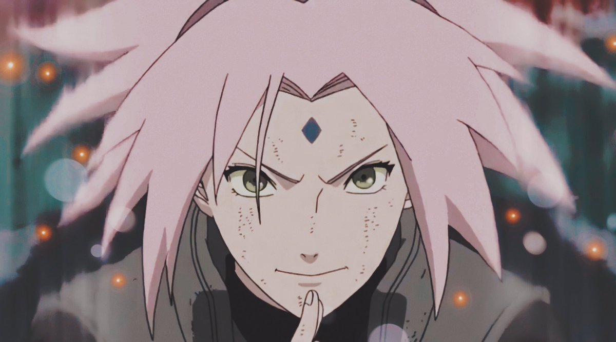 Hells1995's tweet photo. Never understood why people care to go out of way on Sakura posts to repeat the same bullshit for years as if it’s going to change manga facts. She’s just a badass all around anime character https://t.co/wsrs5BLZ0f