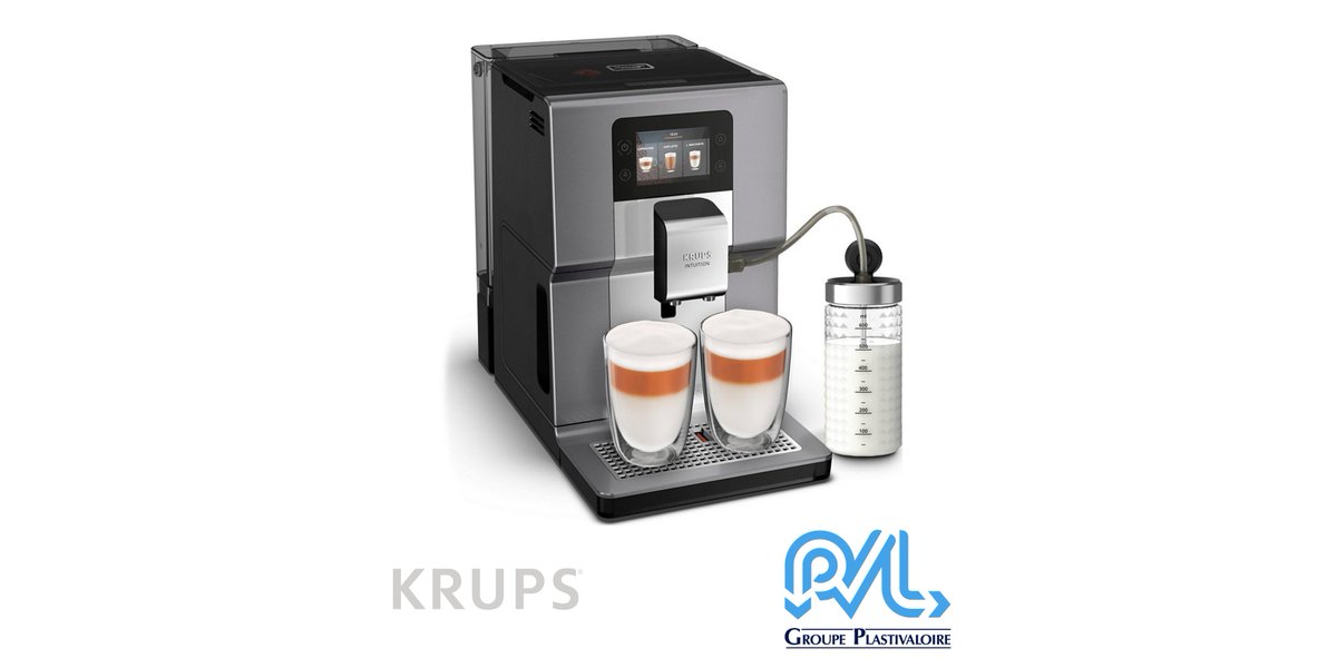 Le saviez-vous ❔
Des pièces de la machine à café automatique expresso broyeur #Krups Intuition sont fabriquées en France, dans l'usine du Groupe #Plastivaloire de Mamers, dans la Sarthe (72).