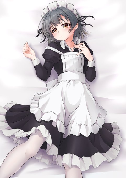 メイド霰 #艦これ #艦隊これくしょん #霰 https://t.co/Qmzl9uCZnW 