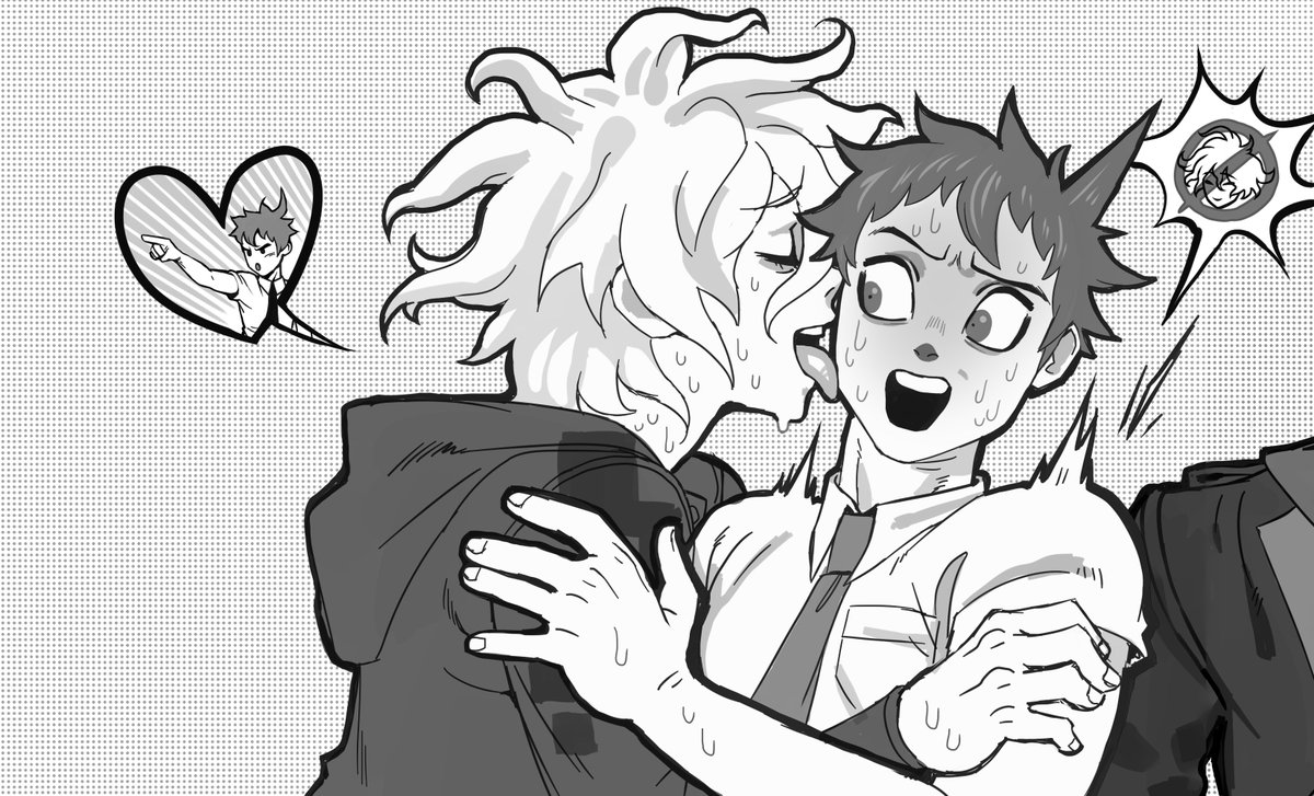 valentitans's tweet photo. 👀 👀 👀
#komahina #sdr2 #danganronpafanart https://t.co/dmKISKxZIM