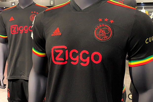 Birds Ajax third kit. Marley vibes 