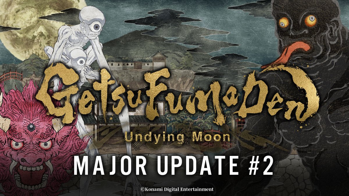GetsuFumaDen_EN's tweet photo. #GetsuFumaDen: Undying Moon

Major Update #2 V0.3.8, Out Now! 🎉
More details in the Patch Notes ↓↓
https://t.co/W7Dm2pBZ74

As always, we thank everyone for the feedback received so far. We will keep on improving the game so please do share your thoughts on the update with us! https://t.co/JR5FeJsnET