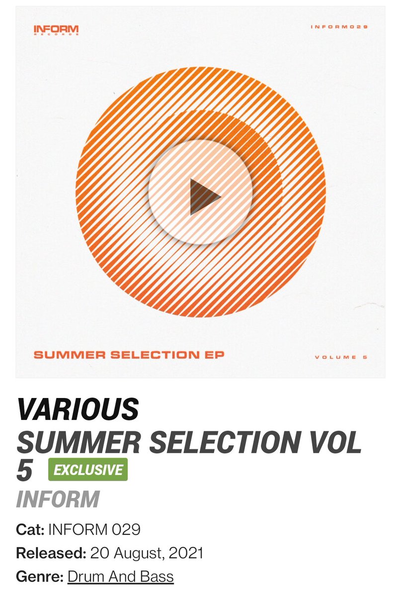 Chug (@chugdnb) on Twitter photo <a href="/InformRecords/">Inform Records</a> Summer Selection vol.5 out today exclusively on <a href="/junodownload/">Juno Download</a>!
<a href="/mota_uk/">Mota</a>
<a href="/k2t_karan/">K2T</a>
<a href="/djhexdnb/">Hex</a>
@rshmr_rushmoor
@lilac_dnb
<a href="/changerltd/">Changerltd</a>
<a href="/dnbdojo/">DNB Dojo</a> <a href="/InformRecords/">Inform Records</a> Summer Selection vol.5 out today exclusively on <a href="/junodownload/">Juno Download</a>!
<a href="/mota_uk/">Mota</a>
<a href="/k2t_karan/">K2T</a>
<a href="/djhexdnb/">Hex</a>
@rshmr_rushmoor
@lilac_dnb
<a href="/changerltd/">Changerltd</a>
<a href="/dnbdojo/">DNB Dojo</a>