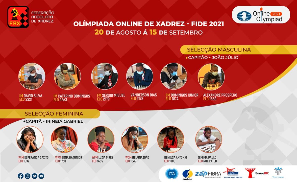 Federação Angolana de Xadrez - 𝐅𝐀𝐗 𝐍𝐄𝐖𝐒 𝐄𝐃𝐈ÇÃ𝐎 25