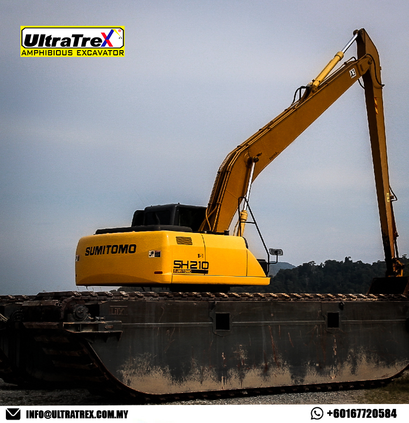 ultratrexgroup's tweet photo. Amphibious excavator proved effective in dredging, canal digging, soil rehabilitation, including flood disaster relief as it can work both on land and in water.

#Ultratrex #amphibiousexcavator #amphibiousundercarriage #heavyequipment #heavymachinery #marshbuggy https://t.co/6yEevEJHlJ
