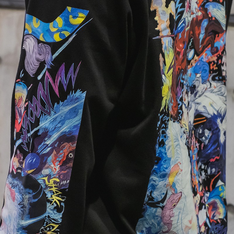 futaroku_gg's tweet photo. 【予約販売開始🎉】
ただいまより、『N2 × Yoshitaka Amano』コレクションの日本国内予約販売を開始します!
天野喜孝先生の世界観が詰まったアートシリーズ『DEVA LOKA』、そのエネルギーが感じられるアイテムになっています💪
@YoshitakaAmanoO @n2apparel
#YoshitakaAmano #devaloka #FUTAROKU