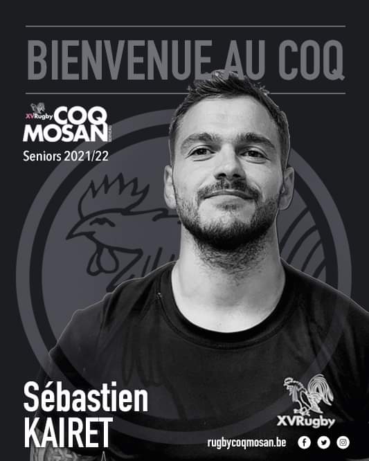 ⚫️⚪️ RECRUE - SENIORS - 2021/2022 ⚪️⚫

Formé au club, Sebastien Kairet fait son grand retour sous les couleurs berneautoises après un long périple rugbystique en France.

Il saura amener toutes ses qualités physiques et techniques pour faire briller l’équipe cette saison. 🤩