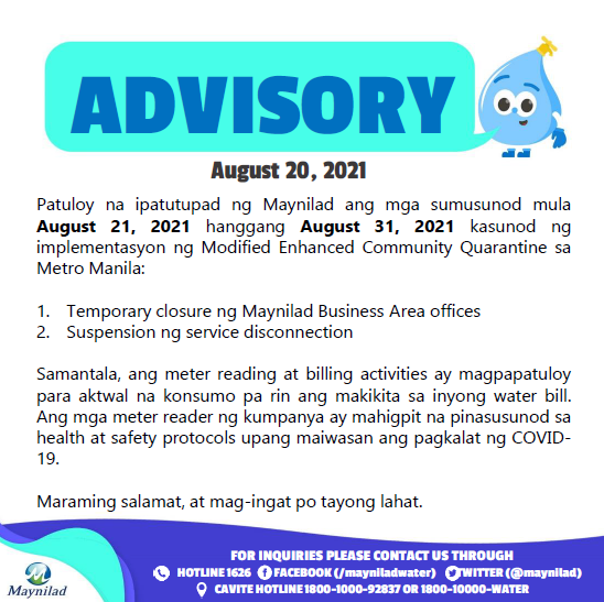 maynilad water meter reading