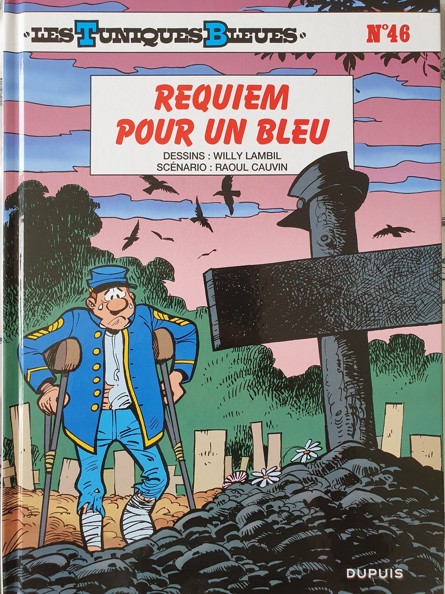 Mfabing's tweet photo. Merci pour Cédric, les femmes en blancs, et les tuniques bleues et tant d'autres. Blutch et Chesterfield sont orphelins et Arabesque ne fera pas semblant cette fois. "Chaaaaaaargez !!!" Une dernière fois et avec les honneurs #LesTuniquesBleues @EditionsDupuis #RaoulCauvin https://t.co/pYCe7i6FWA