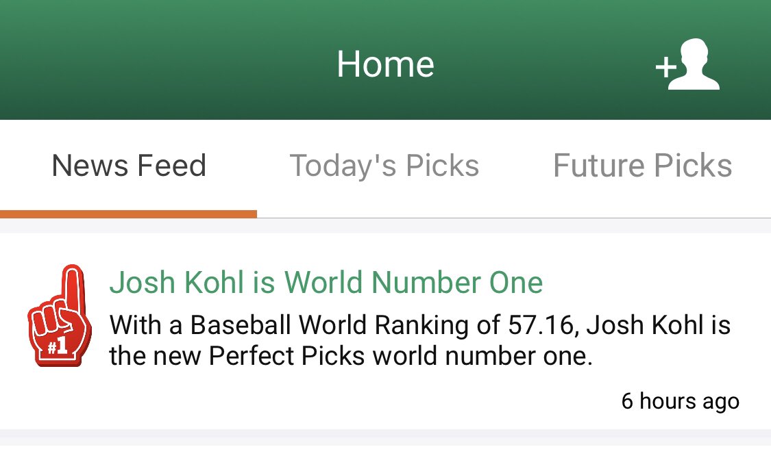 PerfectPicksMLB's tweet image. 🚨BREAKING NEWS🚨

New Baseball World Number 1!

We have a new player at the top of our Baseball pick’em world rankings. Congratulations Josh👍