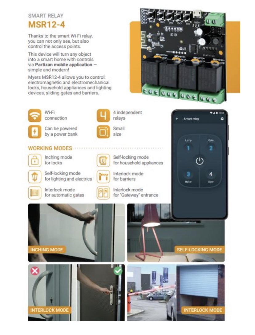 We’re you aware of our Myers Smart Relay? A cost effective option for standalone automation. #automation #locksmiths