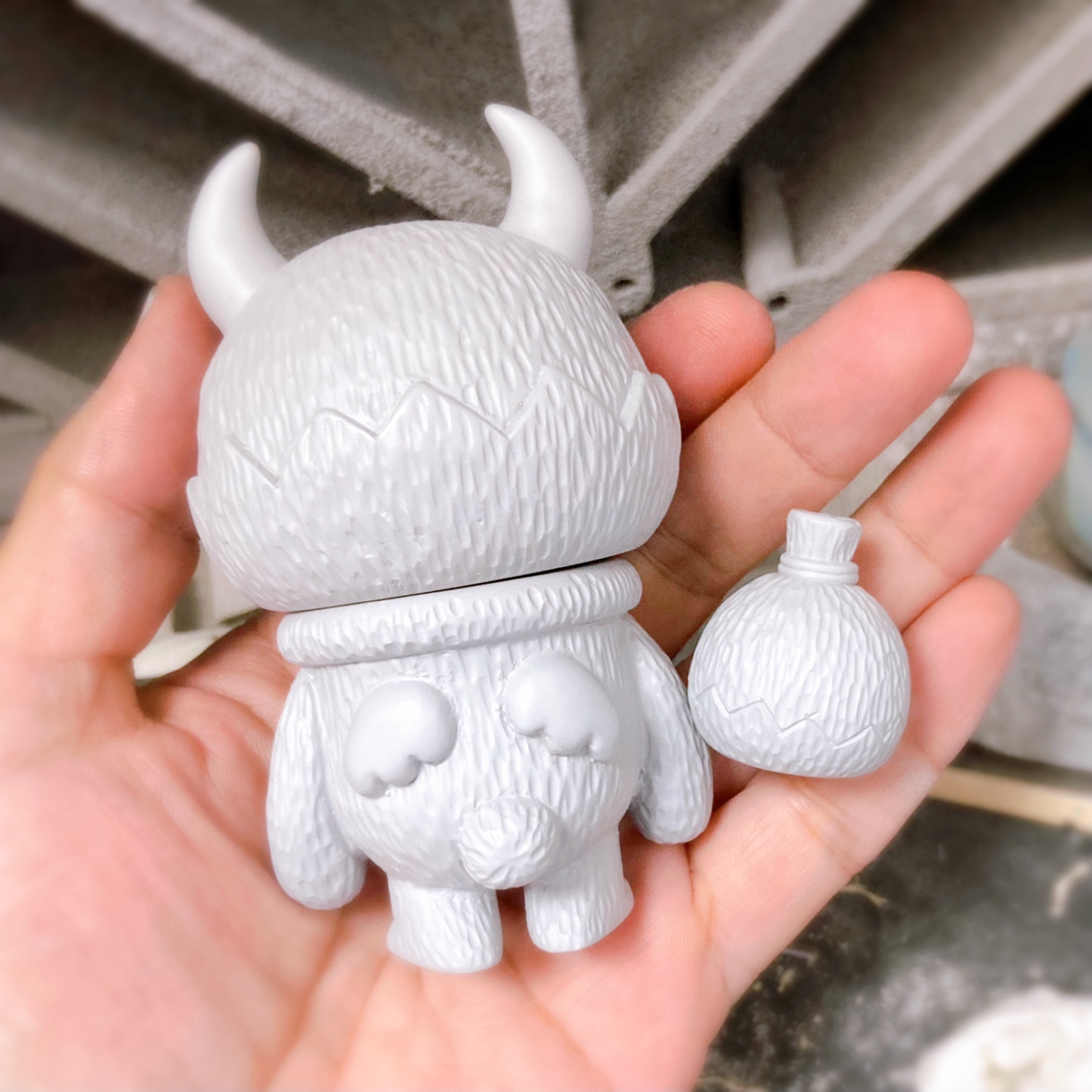 ちしまこうのすけ　初期作品　激レア　ミイラ　ソフビ 月ノ美兎 1st Mini Album「310PHz」2025年2月19日(水)発売