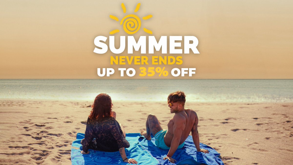 In Marconfort Griego the #summer never ends! If you haven't gone on vacation yet ... This is your moment! Travel with up to 35% off. Also, if you are a resident in Spain, you have a 10% discount #extra with the promocode NACIONAL. Book now at bit.ly/2Uxby43