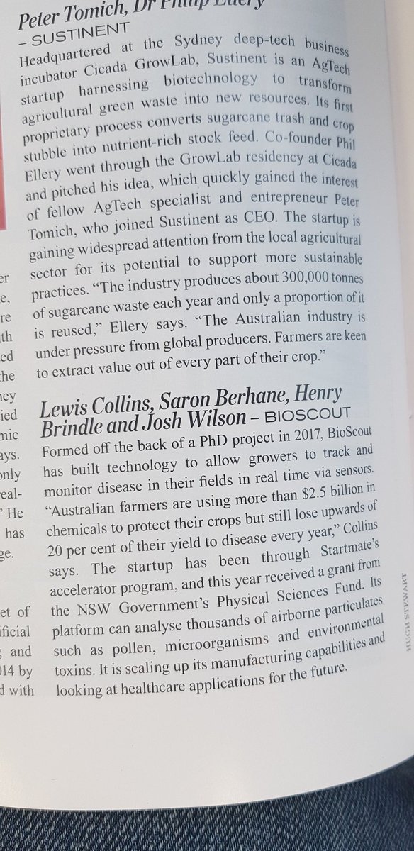 saron__berhane's tweet photo. Tfw you flip through the Inaugural 100 Innovators List by @australian &amp; see your name on the list alongside some incredible startups &amp; people you look up to 😲🤩Chuffed that our hard work over the years is being recognised 🙏🏾 The future of #startupaus is looking bright ⭐ https://t.co/fRaEKJwRUE