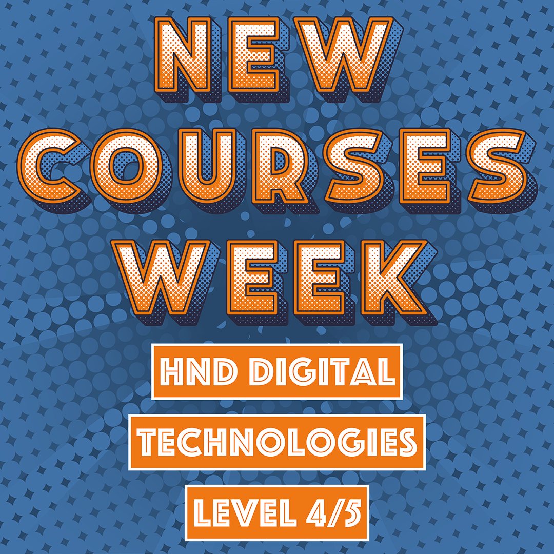 HertRegCollege's tweet photo. Good with computers?
Our HND Digital Technologies course is a great step towards a career in Computing, learning about coding, software development, web development, app development and data analytics!
https://t.co/19AqczXQmC
#NewCoursesWeek https://t.co/2B8AIKLErg