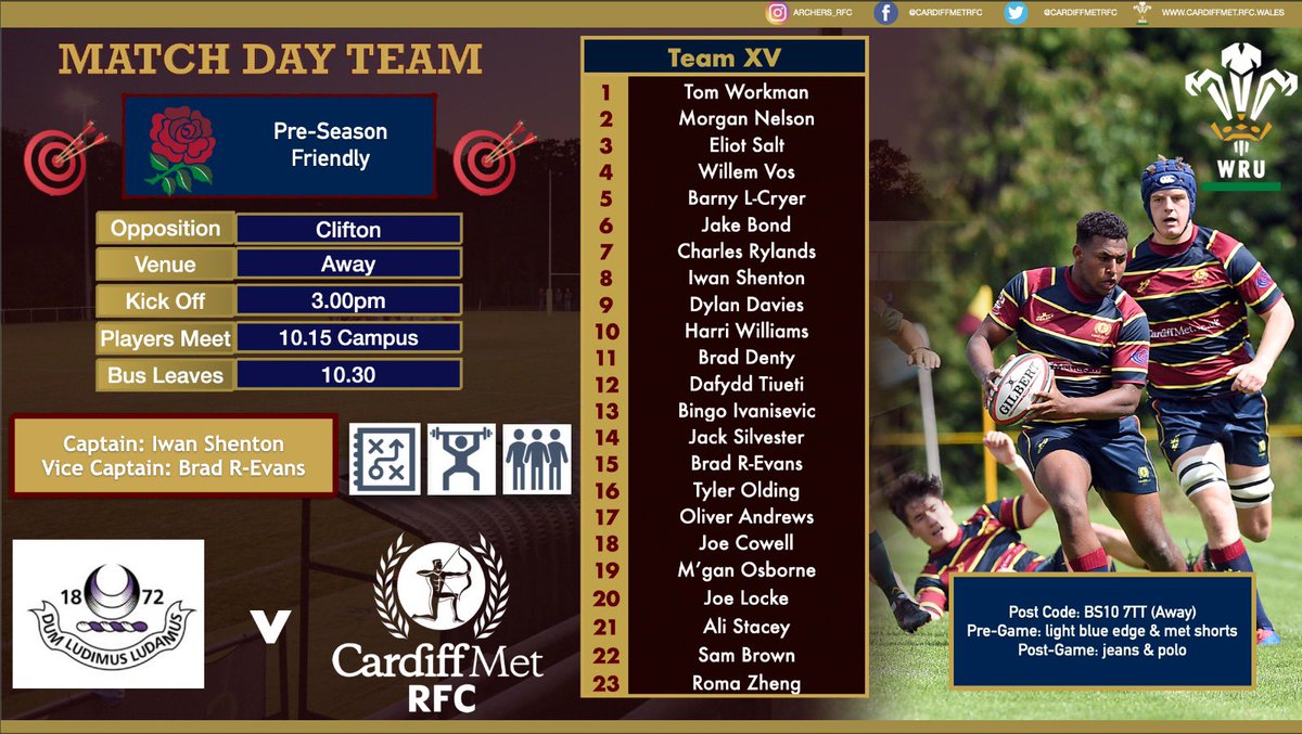 Cardiff Met RFC tweet media