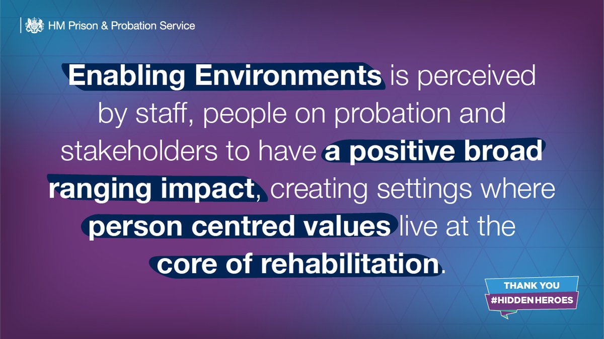 hmpps's tweet photo. Approved premises are working in partnership with the @rcpsych to deliver Enabling Environments.

All 101 sites either have this in place or are working towards achieving the award 🌟

#ProbationDay https://t.co/dH50KocmQp