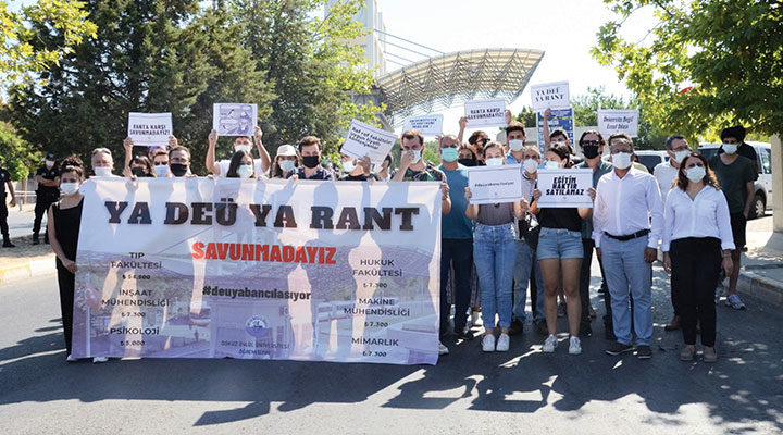 Dokuz Eylül Üniversitesi’nin, 21 bin 260 kişilik genel kontenjanın yaklaşık yüzde 50’sine denk gelen 10 bin 626’sını yabancı uyruklu öğrenciler için ayırmasına tepkiler sürüyor: "Okulumuzun rant sahasına çevrilmesini kabul etmiyoruz"
bit.ly/2Wc1zSo