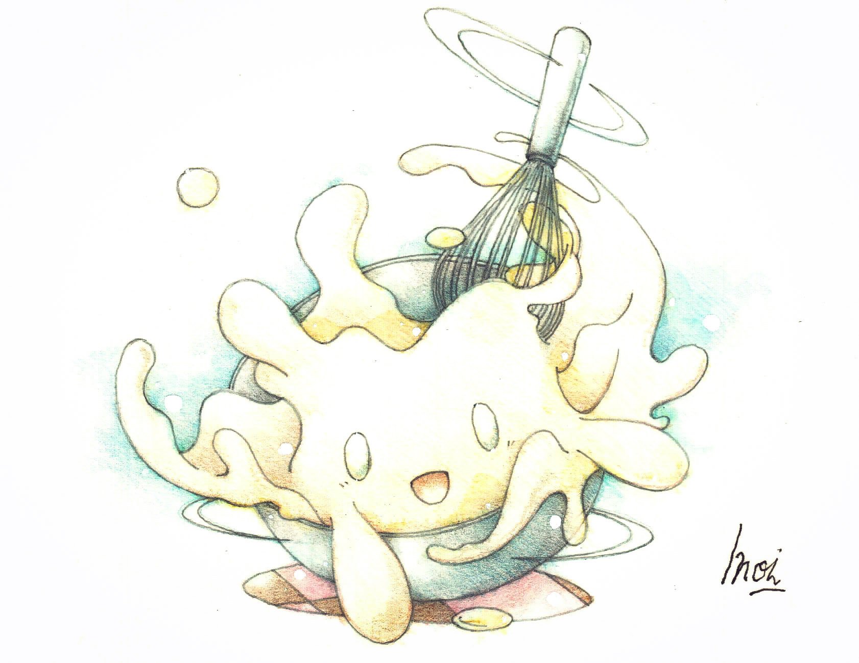 Inori 今日のポケモン図鑑 ｎｏ ８３６ マホミルの とける T Co 2npoff7bzz Twitter
